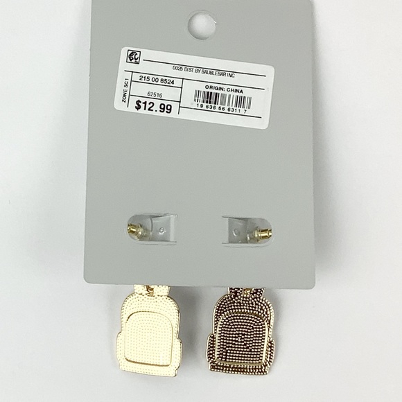 SUGARFIX by BaubleBar 'Packed and Prepped' Statement Earrings - Blue - Picture 2 of 3